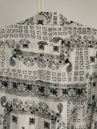Camisa estampado bandana, viscosa