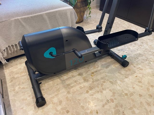 Bicicleta elíptica DOMYOS EL120-Rueda inercia 6Kg