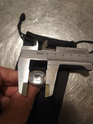 Anello antico oro 18 karati