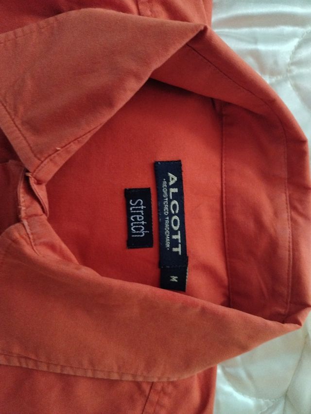 Camicia arancione taglia M Alcott
