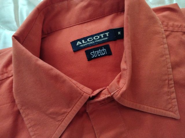 Camicia arancione taglia M Alcott