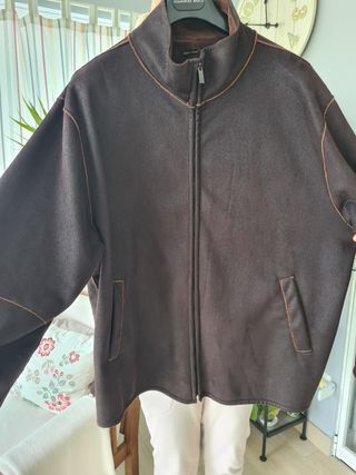 Chaqueta polipiel Adolfo Dominguez.  XXL Hombre