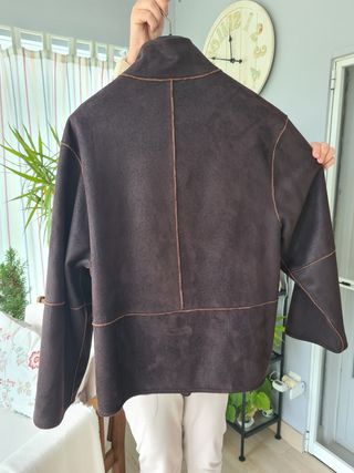 Chaqueta polipiel Adolfo Dominguez.  XXL Hombre