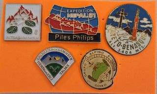 Lote pins Montañismo