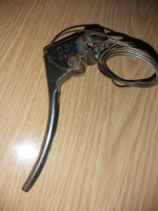 Manera  freno bici antigua