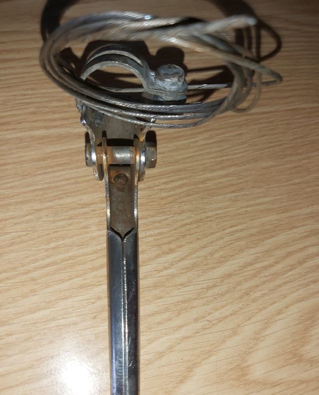 Manera  freno bici antigua