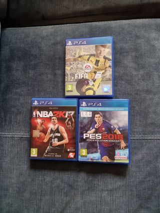 JUEGOS PLAY 4 - DEPORTES 