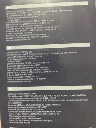 Proyector Prixton Goya P20