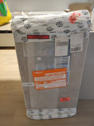 NUEVO Radiador Toallero eléctrico Negro ZETA-T