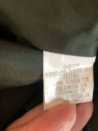 Chaqueta americana T. 46