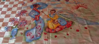 Preziosa coperta inizio novecento