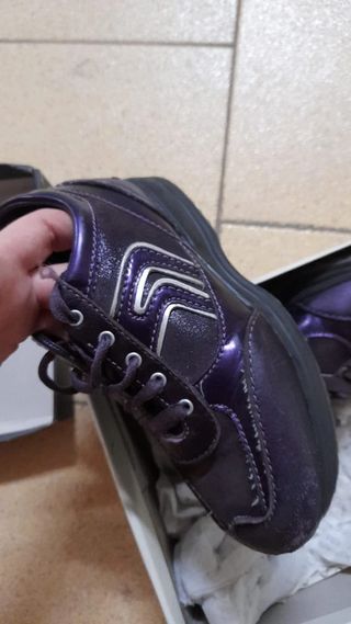 Scarpe da ginnastica bambina Geox junior viola 30