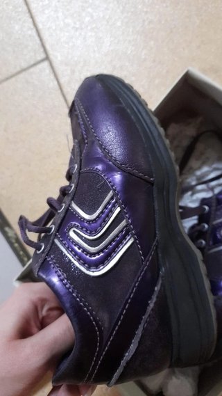 Scarpe da ginnastica bambina Geox junior viola 30