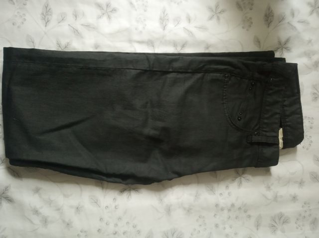 Pantalones encerados negros T 14
