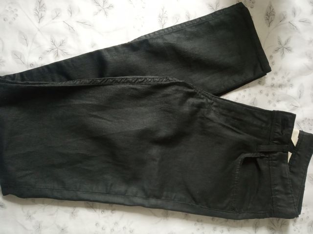 Pantalones encerados negros T 14