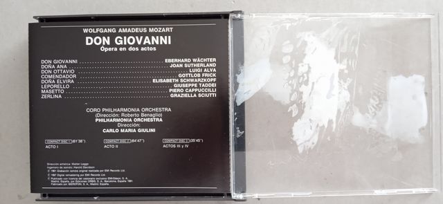 Mozart: Lote de 10 CDs