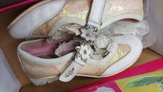 Lelli Kelly scarpe bambina 32 ballerine argento