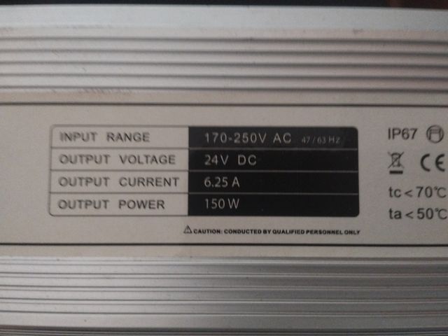 Fuente alimentación 24V