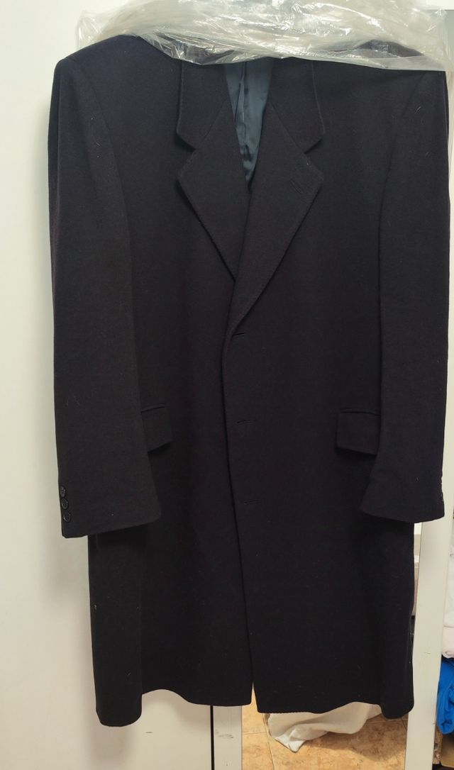 Abrigo hombre Cashmire Virgin