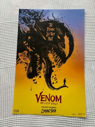Poster película Venom: El último baile