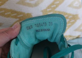Zapatillas Bikkembergs turquesa. Unisex 