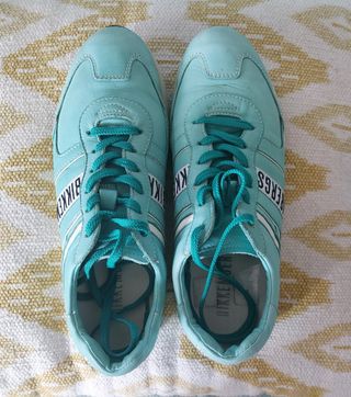Zapatillas Bikkembergs turquesa. Unisex 