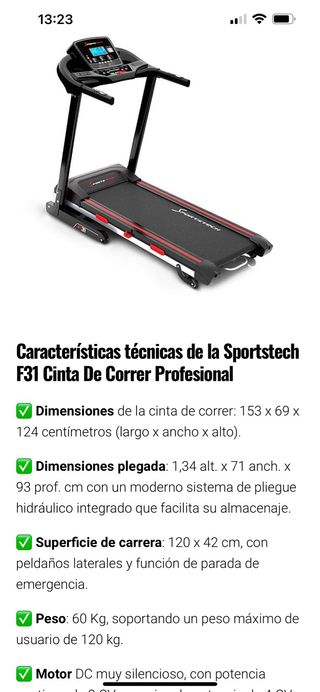 Cinta de correr