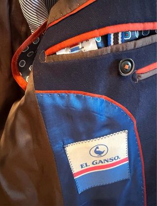 Traje azul el Ganso completo