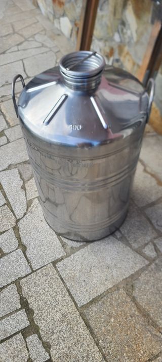 Deposito inox 100L