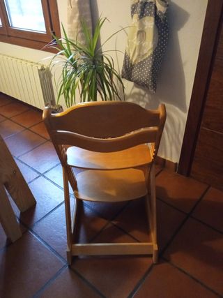 Silla evolutiva madera