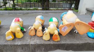 Lote 4 figuras Donald antiguas