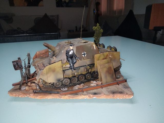 Maqueta diorama segunda guerra mundial