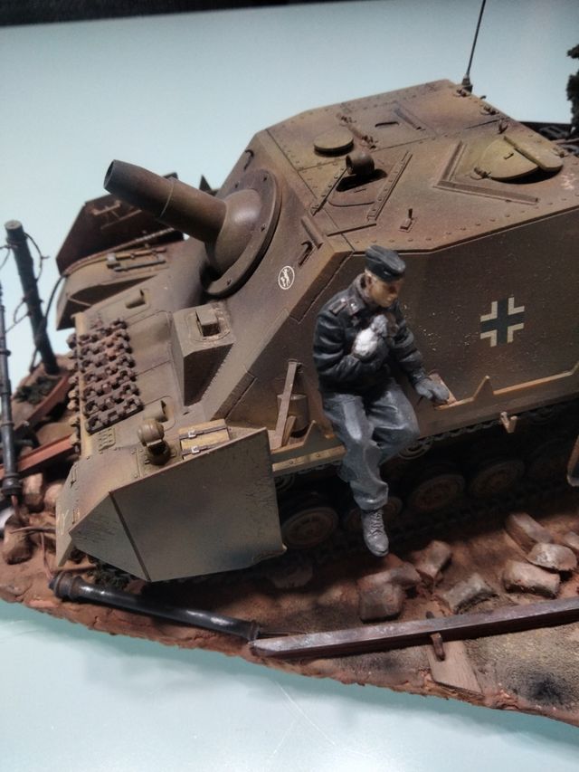 Maqueta diorama segunda guerra mundial