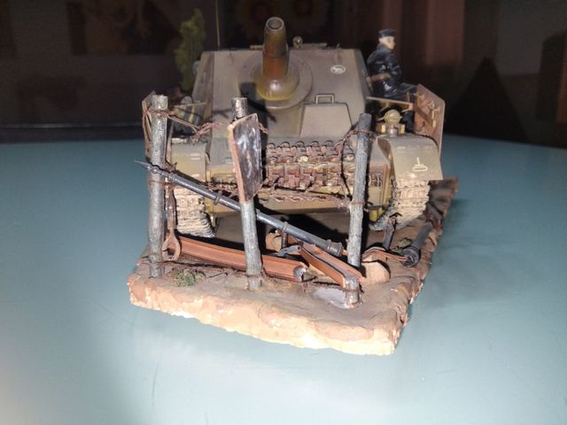 Maqueta diorama segunda guerra mundial