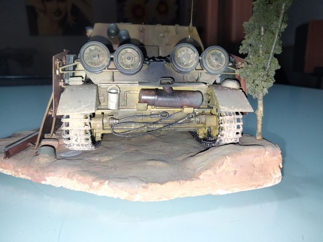 Maqueta diorama segunda guerra mundial