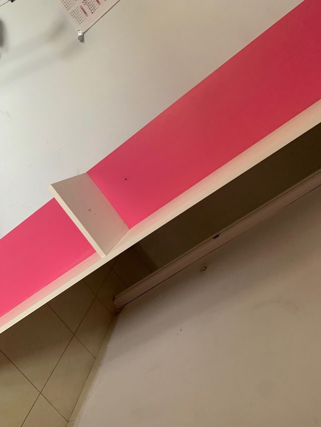 Set infantil con cama,estanteria y harmario