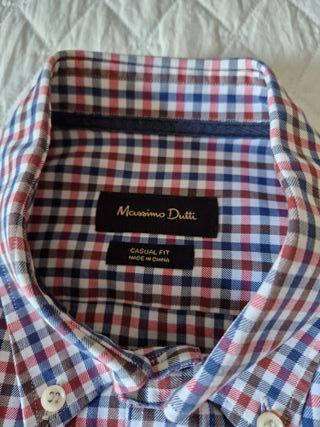 Camisas caballero Massimo dutti Finch Hatton. Zar