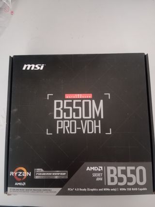 PLACA BASE MSI B550M PRO-VDH
