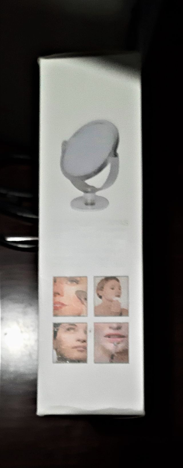 Specchio Trucco Viso; tondo 2 Facce "NUOVO" _Bagno