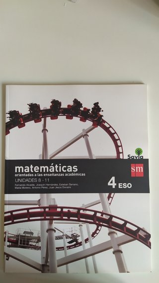 Libros de texto Matemáticas Académicas 4ESO