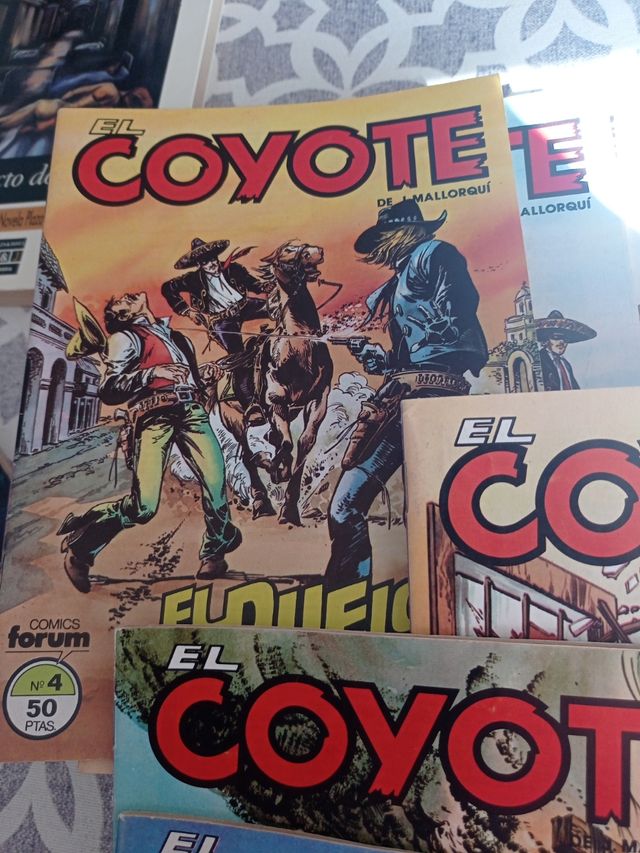 Cómic de el coyote año 1983