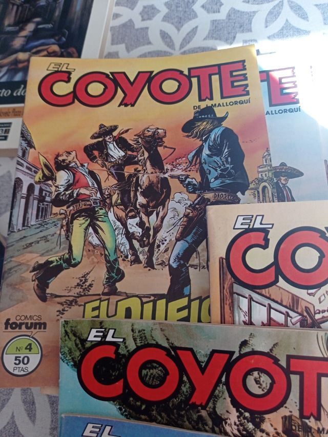 Cómic de el coyote año 1983