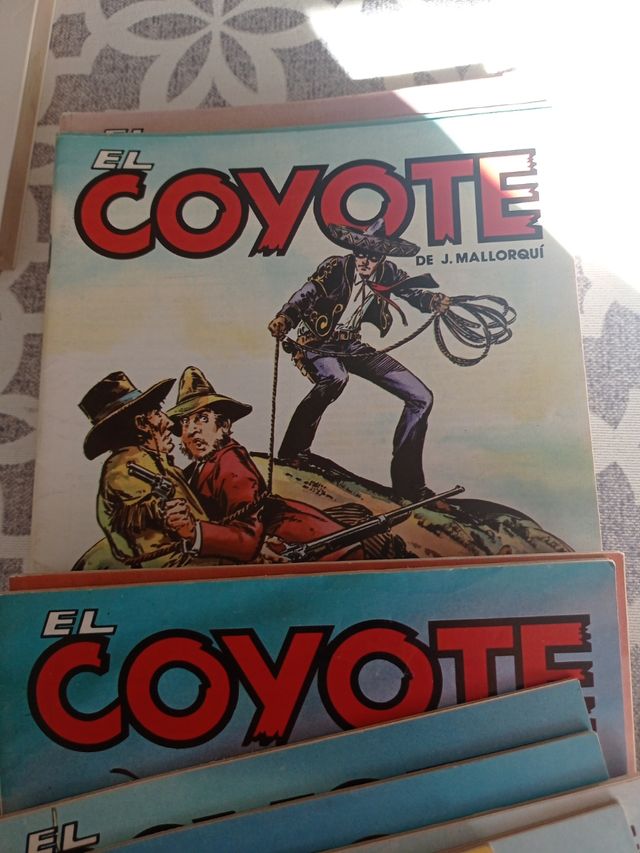 Cómic de el coyote año 1983
