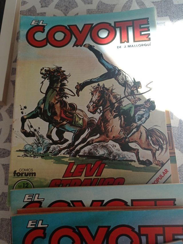 Cómic de el coyote año 1983