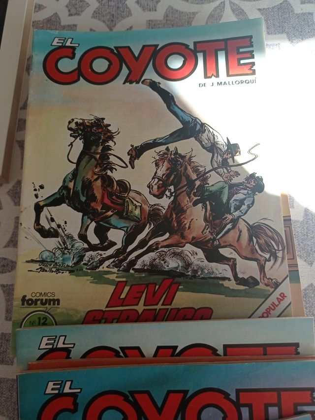 Cómic de el coyote año 1983