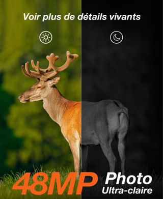 Cámara de Caza Solar 4K