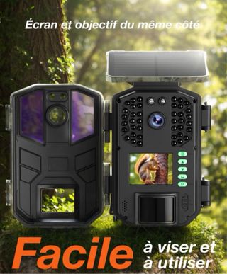 Cámara de Caza Solar 4K