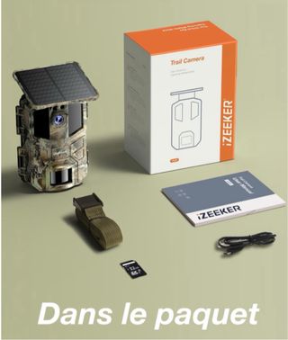 Cámara de Caza Solar 4K