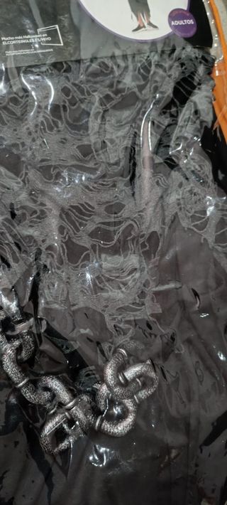 adulto y niño muerte disfraz . Halloween 