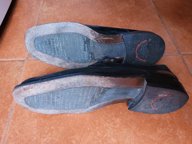 Sioux zapatos negros vestir hombre